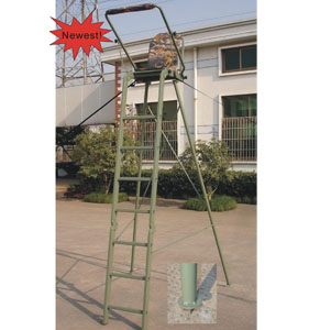 Folding tree stand