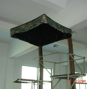 Tree stand cover