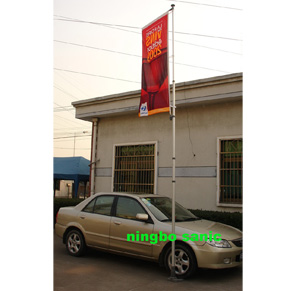Telescopic Car Flagpole kit