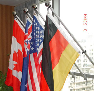 4FT Telescopic flagpole