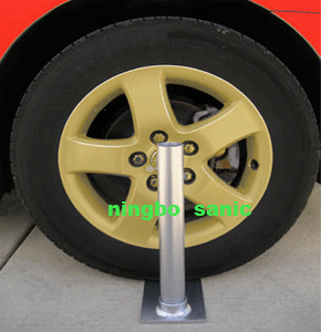 Car flag pole stand