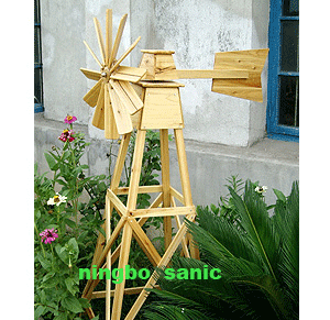 Wooden Windmill